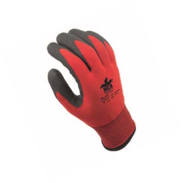 Wet weather thermal grip glove